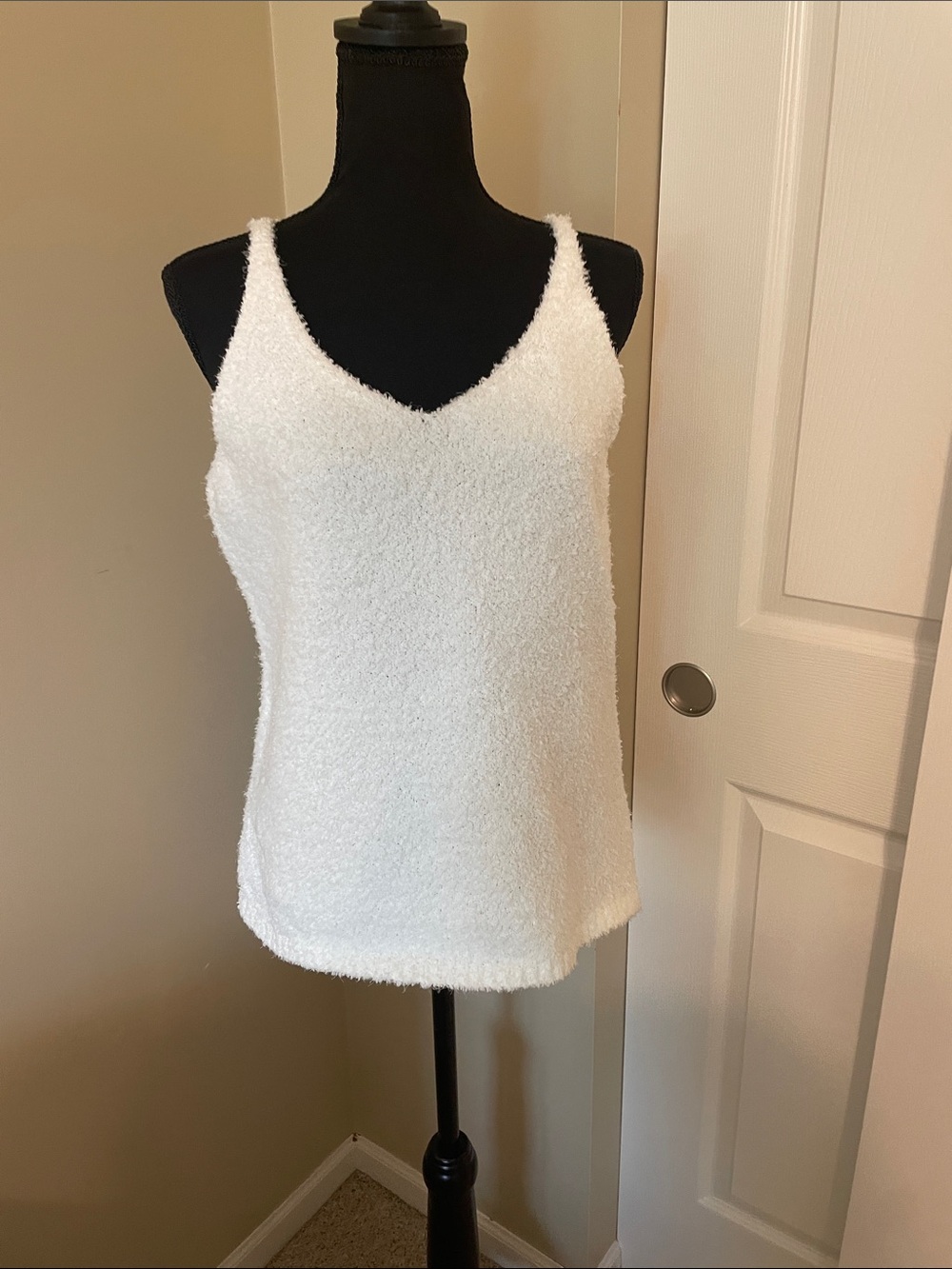 Cozy Ivory Pajama Set - Picture 2 of 9